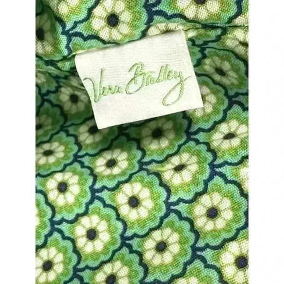 Vera Bradley Blue Rhapsody Green and Blue Paisley Frame Bag - Picture 5 of 9